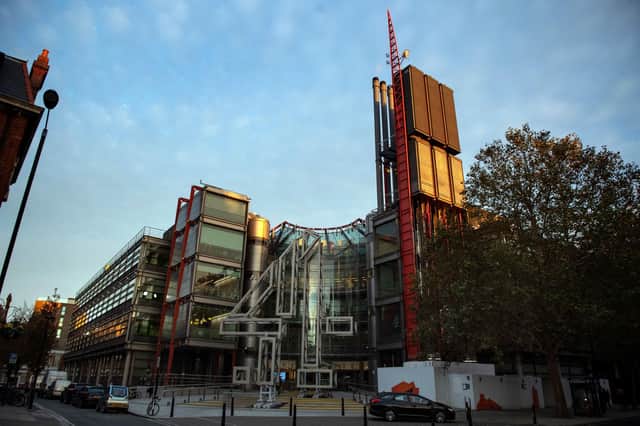 A general view of Channel 4's current headquarters on Horseferry Road